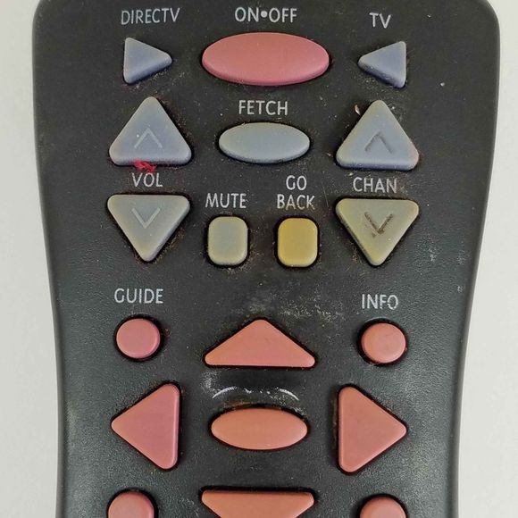 RCA TV DirecTV Remote Control XX15300-710 RXE-240983 Black Working Antenna - Picture 2 of 5